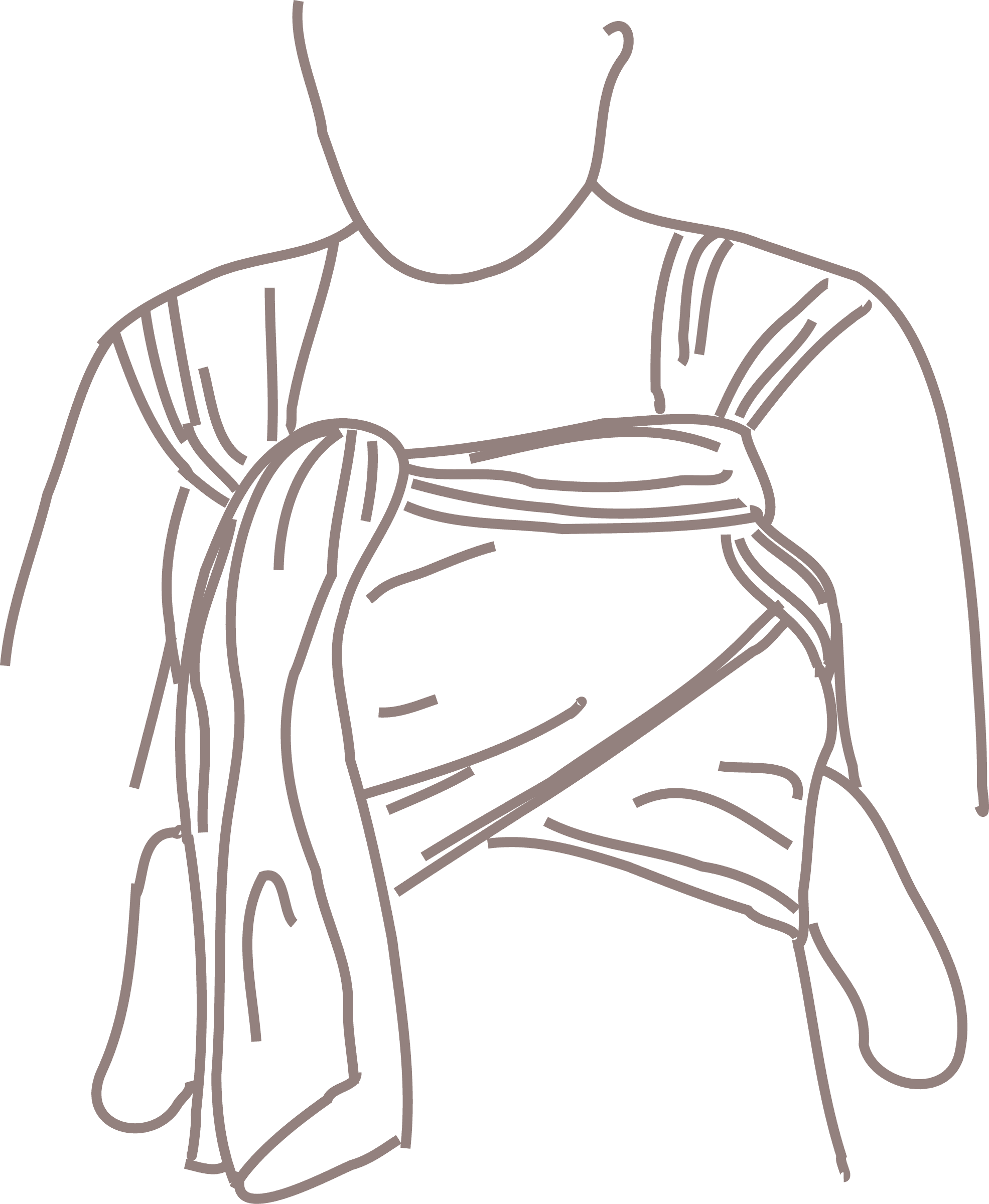Autumn's Ruck Tied Tibetan