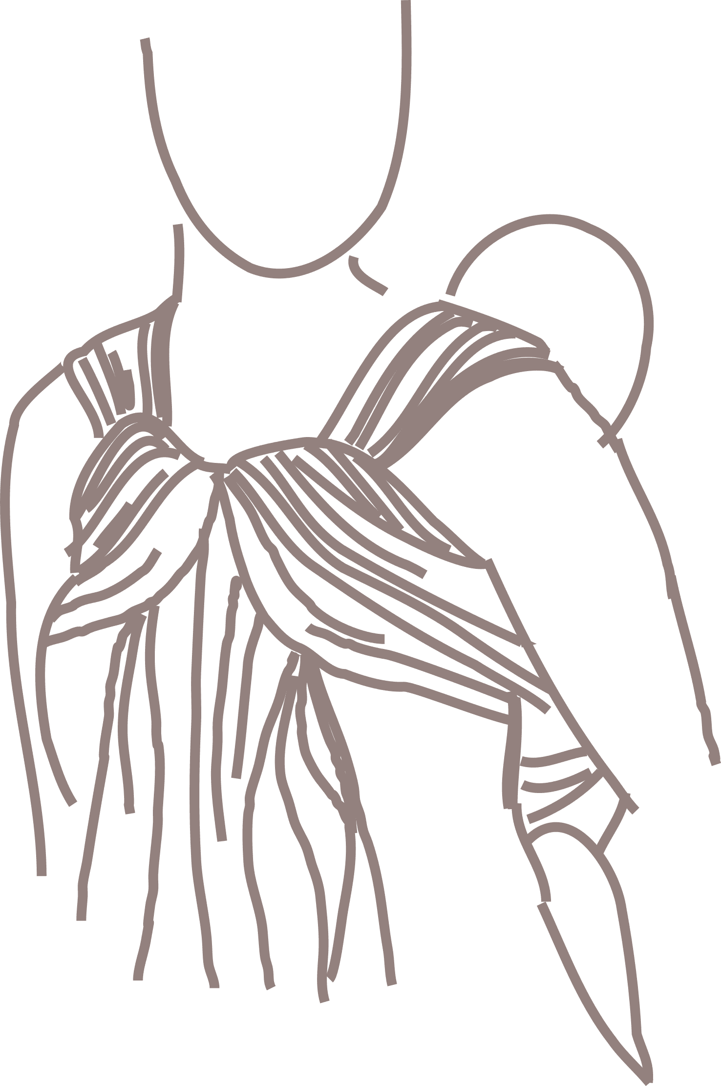 Double Sling Shoulder to Shoulder Knotless